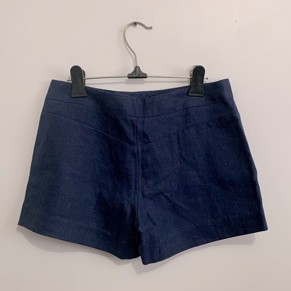 BNWT Joie Women’s Leiden Dark Navy Blue Shorts size 0 - Picture 3 of 3